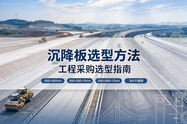 鹤城沉降板选择方法