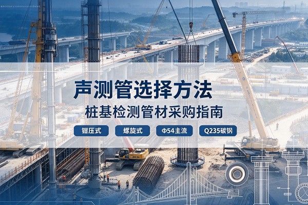鹤城声测管选型标准