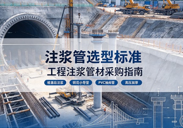鹤城注浆管选型标准